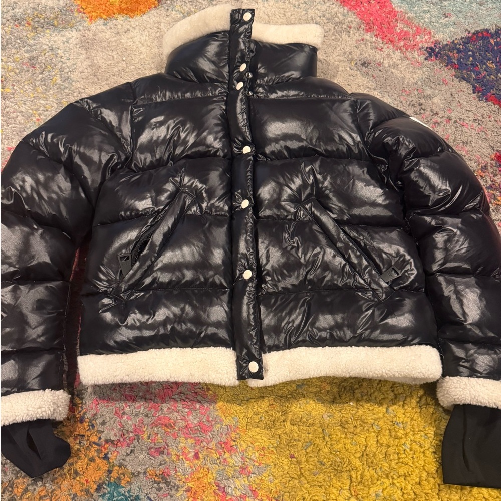GIGI SHEARLING-TRIM DOWN JACKET BY SAM